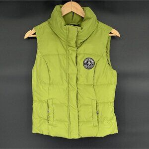 Abercrombie & Fitch Lime Green Puffer Vest